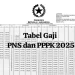 Besaran Gaji PNS dan PPPK 2025: Rincian Gaji Berdasarkan Golongan