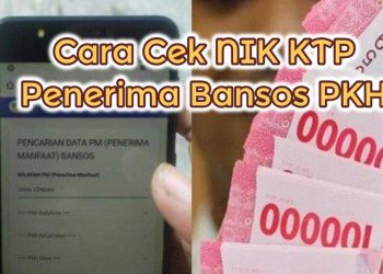 Cara Cek Penerima Bansos PKH 2025 Rp3 Juta per Tahun Lewat NIK e-KTP dan KK di Aplikasi Resmi Kemensos