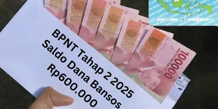 Selamat! NIK e-KTP Anda Terpilih Terima Dana Bansos Rp600.000 dari BPNT Tahap 2 Tahun 2025, Cek Pencairan Lewat Rekening KKS