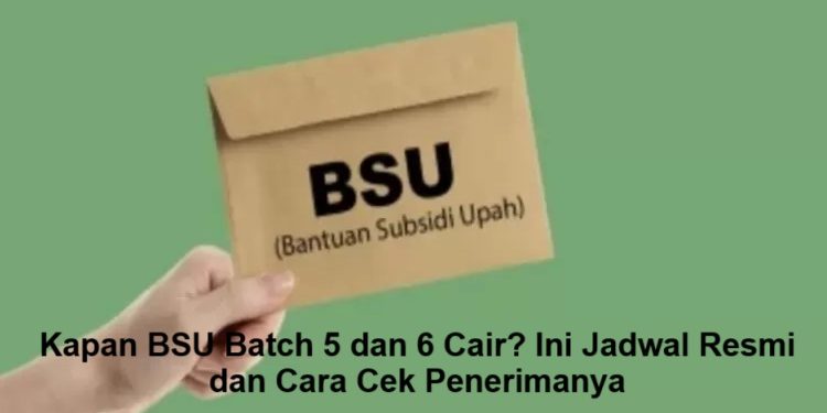 Kapan BSU Batch 5 dan 6 Cair? Ini Jadwal Resmi dan Cara Cek Penerimanya