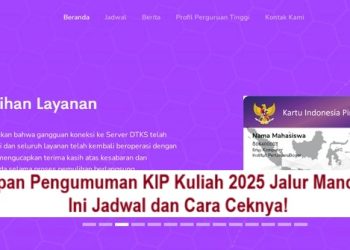 Kapan Pengumuman KIP Kuliah 2025 Jalur Mandiri? Ini Jadwal dan Cara Ceknya!