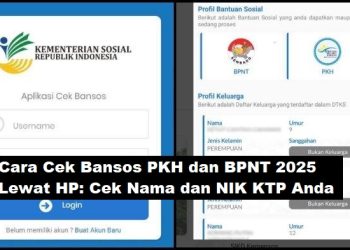 Cara Cek Bansos PKH dan BPNT 2025 Lewat HP: Cek Nama dan NIK KTP Anda 