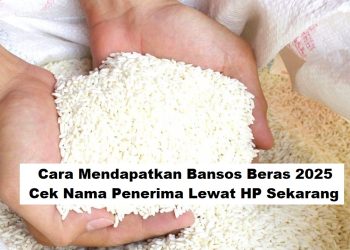 Cara Mendapatkan Bansos Beras 2025: Cek Nama Penerima Lewat HP Sekarang