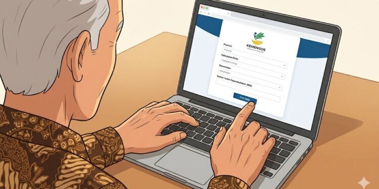 Cara Mudah Cek Bansos Lansia Lewat Situs Resmi Kemensos 2026