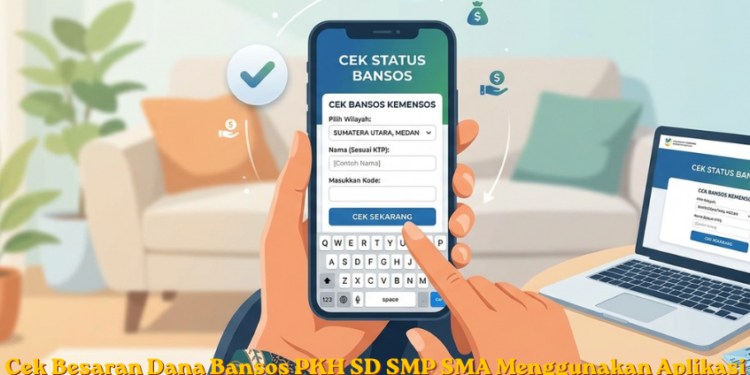 Cek Besaran Dana Bansos PKH SD SMP SMA Menggunakan Aplikasi Cek Bansos