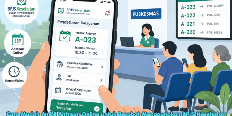 Cara Mudah Ambil Antrean Online untuk Berobat Menggunakan BPJS Kesehatan 2026