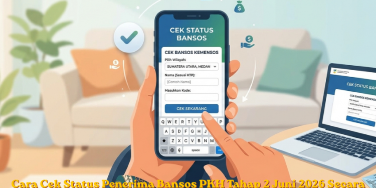 Cara Cek Status Penerima Bansos PKH Tahap 2 Juni 2026 Secara Online