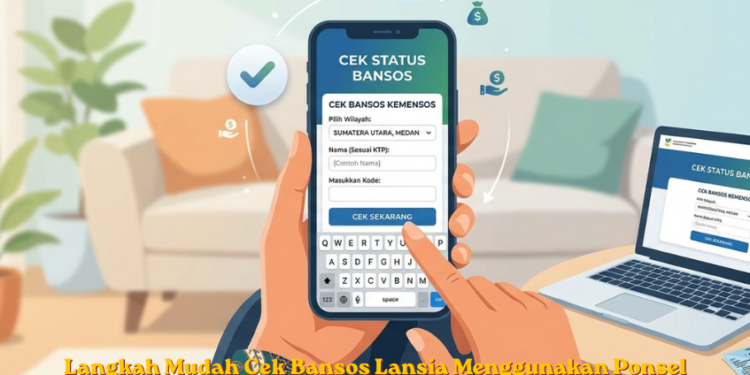 Langkah Mudah Cek Bansos Lansia Menggunakan Ponsel