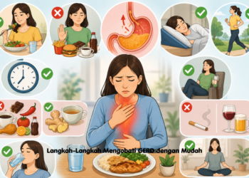 Langkah-Langkah Mengobati GERD dengan Mudah