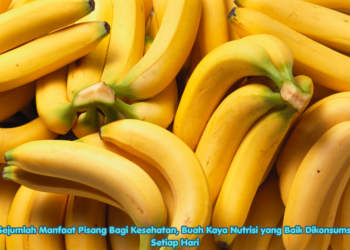 Sejumlah Manfaat Pisang Bagi Kesehatan, Buah Kaya Nutrisi yang Baik Dikonsumsi Setiap Hari