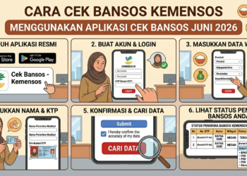 Cara Cek Bansos Kemensos Menggunakan Aplikasi Cek Bansos Juni 2026