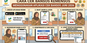 Cara Cek Bansos Kemensos Menggunakan Aplikasi Cek Bansos Juni 2026