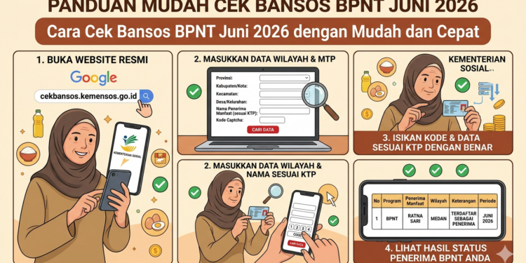 Cara Cek Bansos BPNT Juni 2026 dengan Mudah dan Cepat