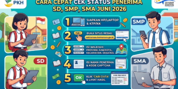 Cara Cepat Cek Status Penerima Bansos PKH SD, SMP, SMA Juni 2026